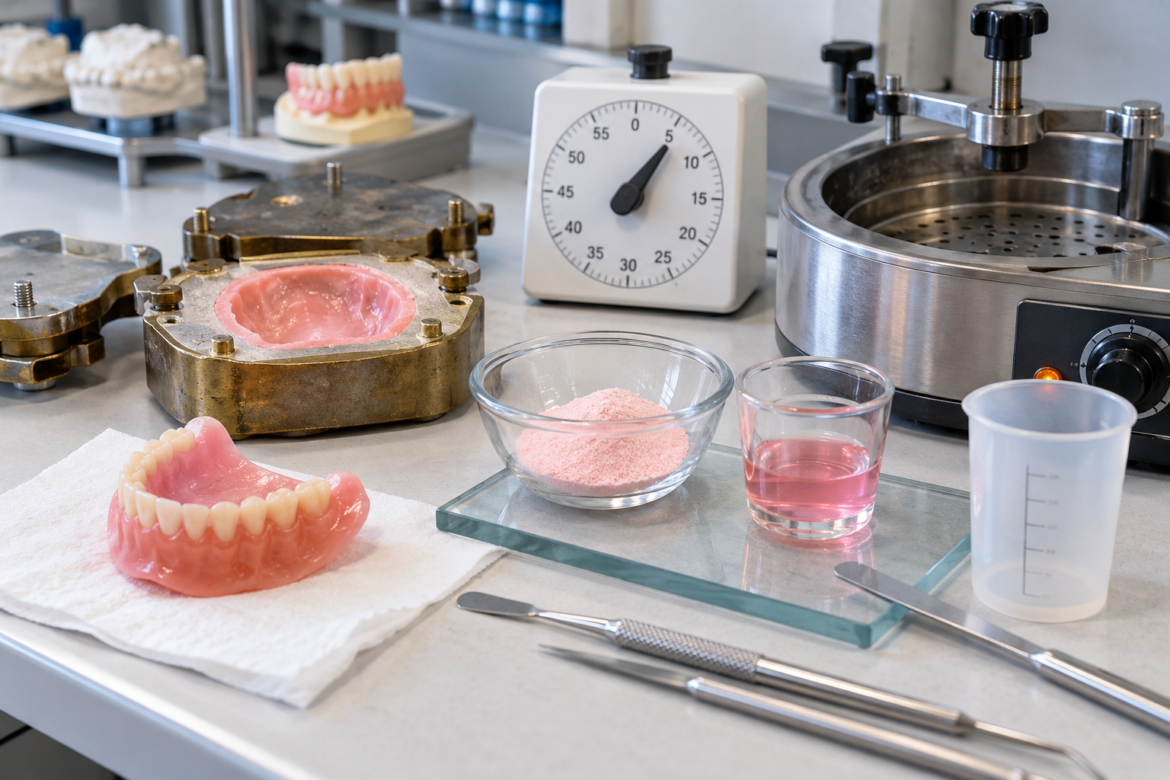 Najczęstsze błędy podczas pracy z akrylem dentystycznym – na co zwrócić uwagę?